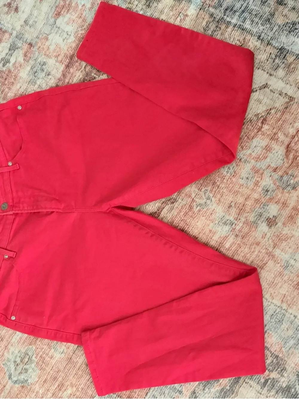 Sold Levi’s Red Women's Skinny Jeans - Vibrant Fit - Picture 3 of 7